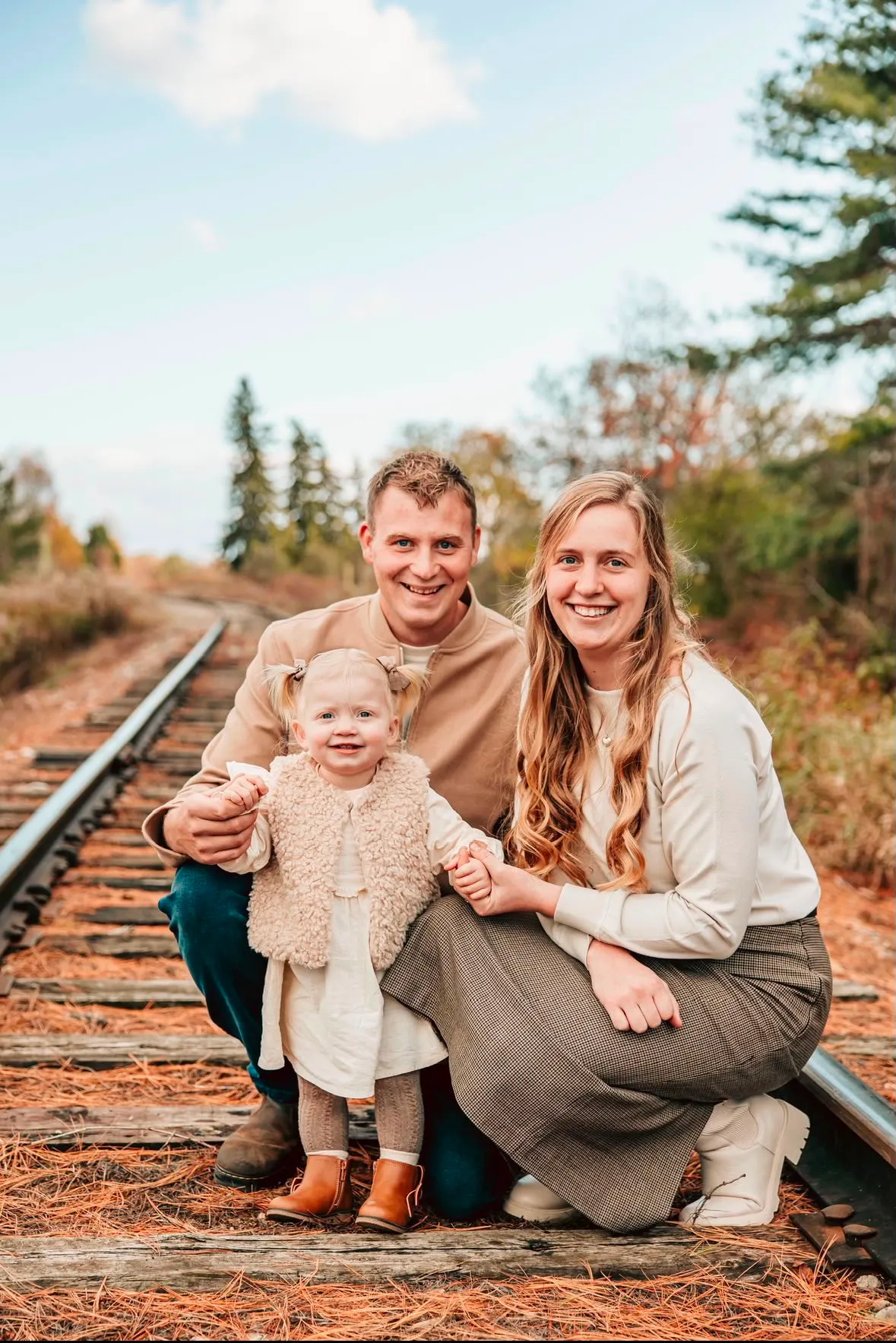 Mariah Korevaar with her family